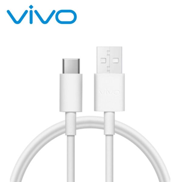 USB Type C Cable For Vivo Fast Charging Sync Data Charger Cable Length 100cm For Vivo Type-C Interface Smartphone - Cable Protector