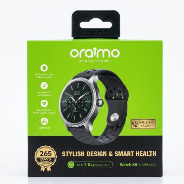 Oraimo Watch 6R Calling Smart Watch - OSW-823