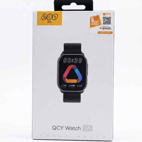 QCY Watch GS Bluetooth Calling Smartwatch 2.02 inch HD TFT Display, 60Hz Refresh Rate Health Monitoring Smart Watch
