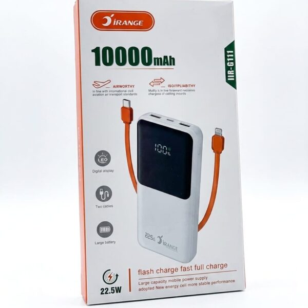 Good Cool Power Banks 10,000 mAh with LED Battery Level Display 20+22.5w Fast Charging