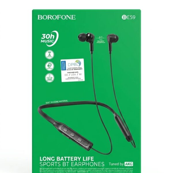 BOROFONE BE59 Rhythm, wireless earphones Neckband Earphone